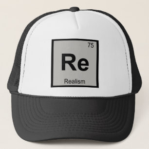 Gorra De Camionero Re - Filosofía del Realismo Química Tabla Periódic