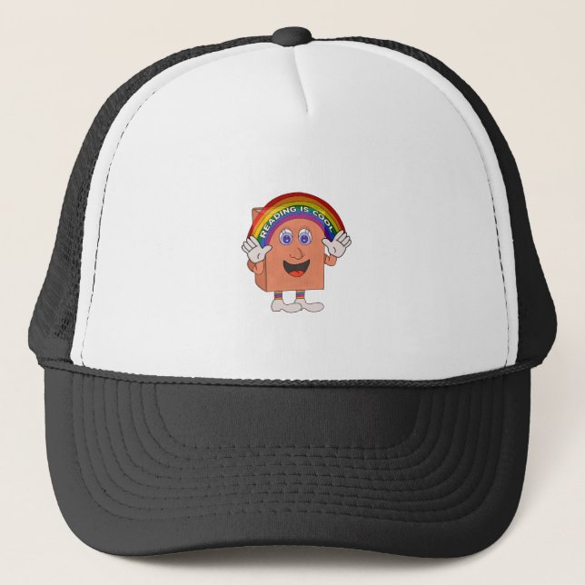 Gorra De Camionero Reading is Cool (Anverso)