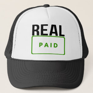 GORRA DE CAMIONERO REAL PAGADO