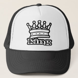 Gorra De Camionero Real Realeza de la Corona del Rey