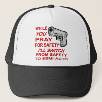 Gorra De Camionero Recen por seguridad voy a cambiar a semiautomático