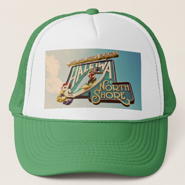 Gorra De Camionero Recepción a Haleiwa (Anverso)