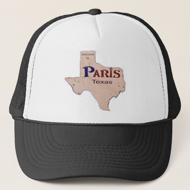 Gorra De Camionero Recepción a París, Tejas (Anverso)