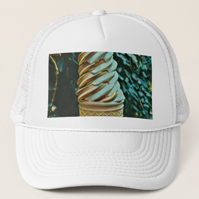 Gorra De Camionero Receta de helado (Anverso)
