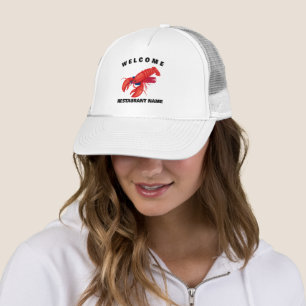 Gorra De Camionero Recibida bienvenida a la langosta canadiense Carol