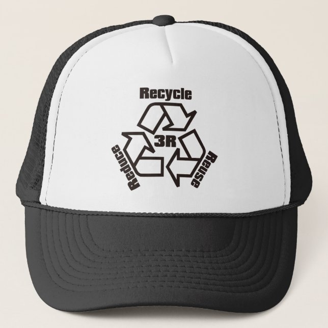 Gorra De Camionero Reciclaje (Anverso)