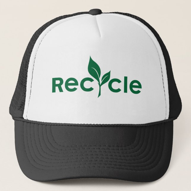Gorra De Camionero Reciclar (Anverso)