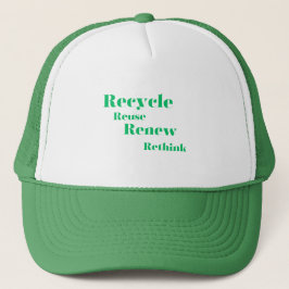 Gorra De Camionero Reciclar reutilizar repensar