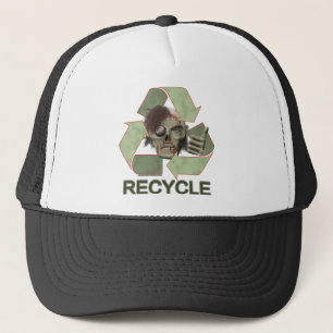 Gorra De Camionero Recicle al zombi