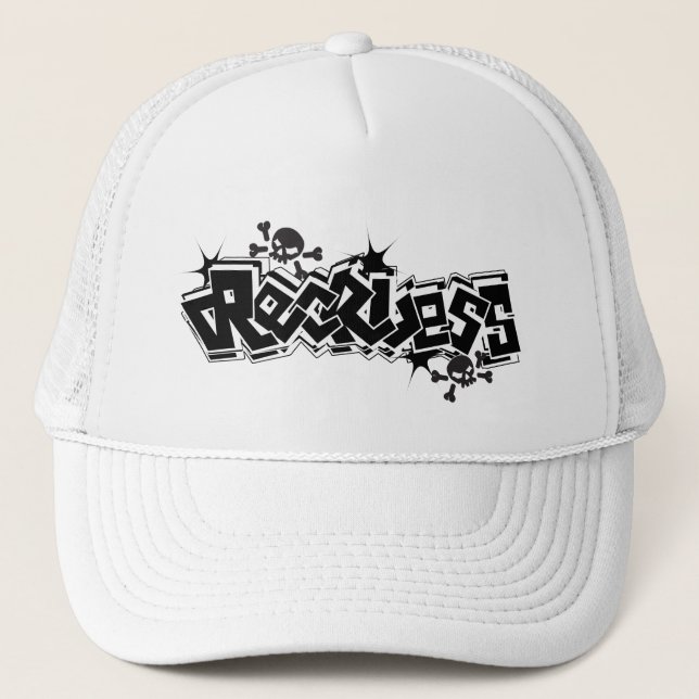 Gorra De Camionero Reckless Life (Anverso)
