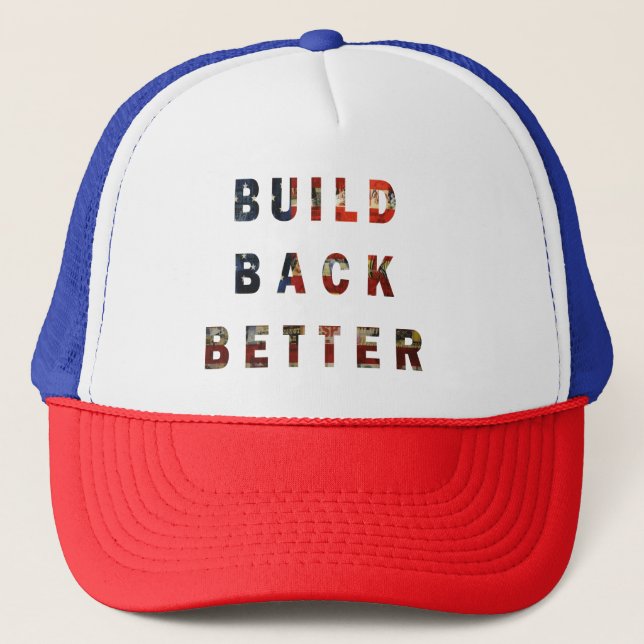 Gorra De Camionero reconstruir mejor (Anverso)