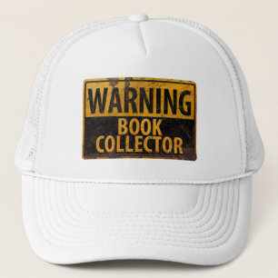 Gorra De Camionero RECOPILADOR DE LIBROS DE ADVERTENCIA - Rótulo de P