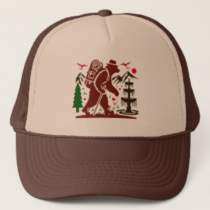 Gorra De Camionero Recorrido salvaje Explorador de osos Imprimir arte