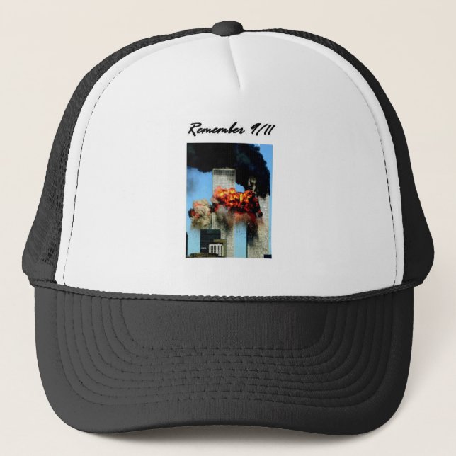 Gorra De Camionero Recuerde 9/11 (Anverso)