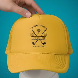 Gorra De Camionero Recuerdo de hoyo en uno de golf