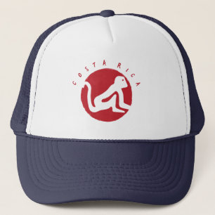 Gorra De Camionero Recuerdo del mono de Costa Rica