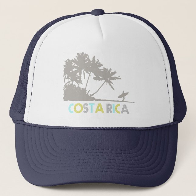 Gorra De Camionero Recuerdo tropical de la playa de las personas que (Anverso)