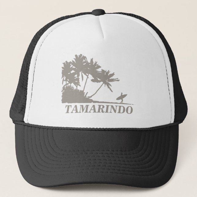 Gorra De Camionero Recuerdos de surf de Costa Rica Tamarindo (Anverso)