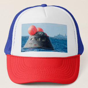 Gorra De Camionero Recuperación oceánica de la nave espacial de la cá
