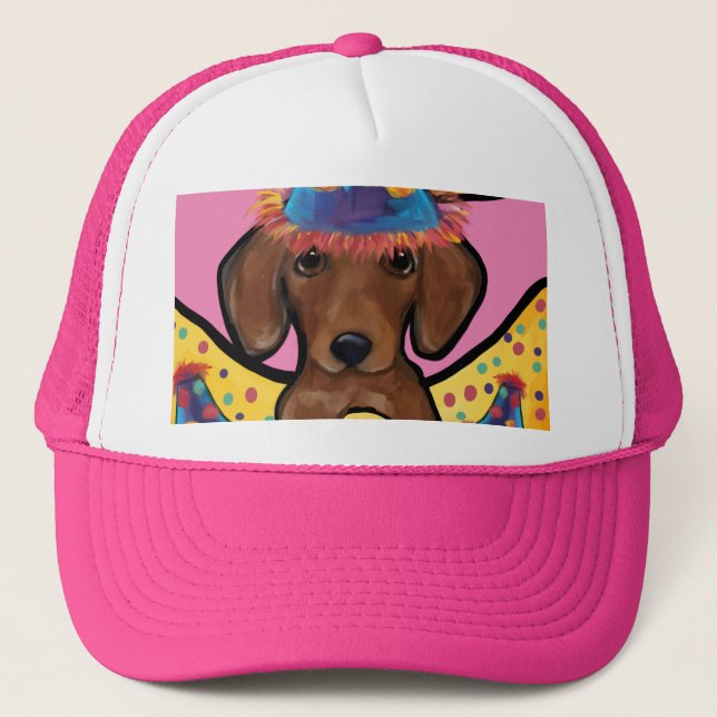 GORRA DE CAMIONERO RED DACHSHUND (Anverso)