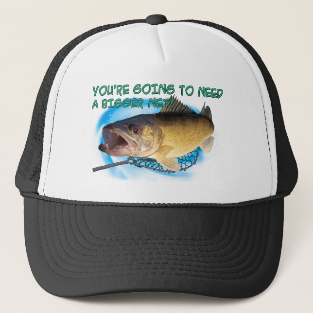 Gorra De Camionero Red de pesca de los leucomas (Anverso)