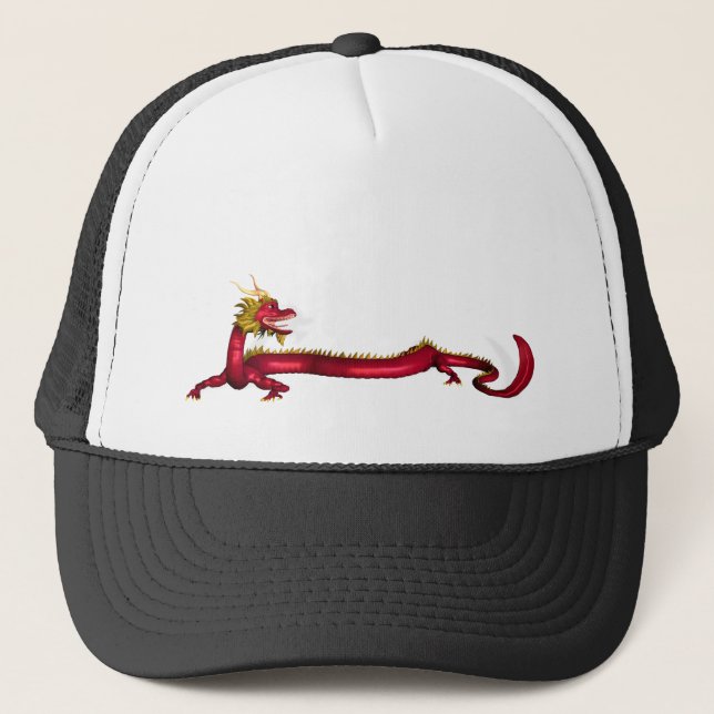Gorra De Camionero Red Dragon (Anverso)