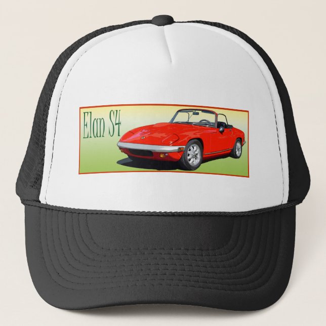 Gorra De Camionero Red Elan S4 (Anverso)