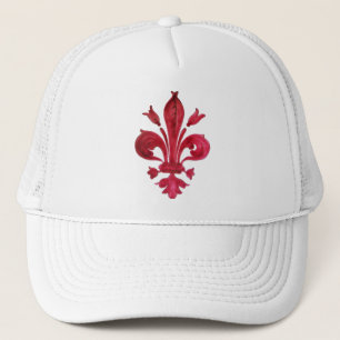GORRA DE CAMIONERO RED FLEUR DE LISE