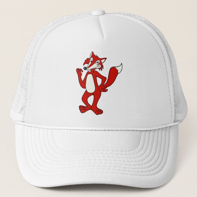 Gorra De Camionero Red Fox Trucker Hat (Anverso)