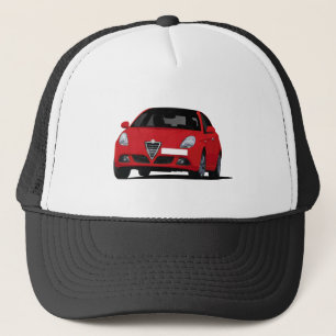Gorra De Camionero Red Giulietta Trucker Hat