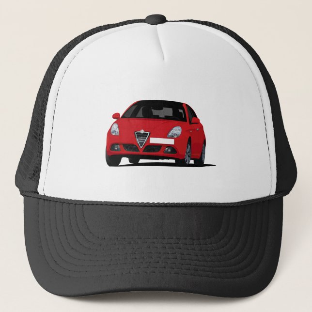 Gorra De Camionero Red Giulietta Trucker Hat (Anverso)