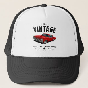 Gorra De Camionero Red GTO, empresa de automóviles de época