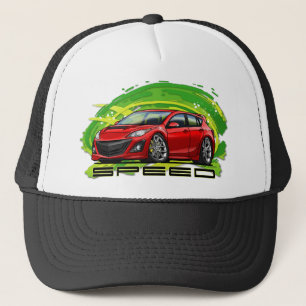 Gorra De Camionero Red_Speed3
