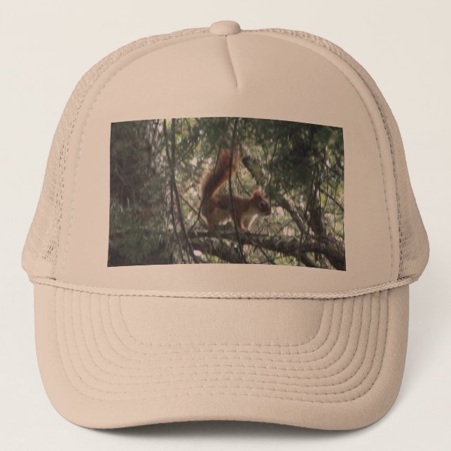 Gorra De Camionero Red Squirrel Trucker Hat (Anverso)