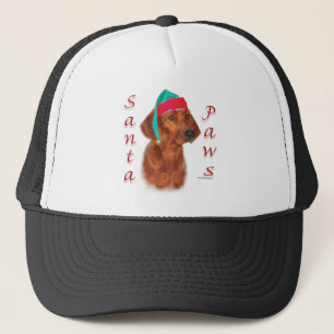 Gorra De Camionero Redbone Coonhound Santa Paws