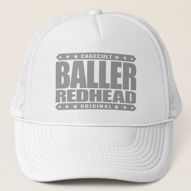 Gorra De Camionero REDHEAD de BALLER - soy levantamiento ardiente de (Anverso)