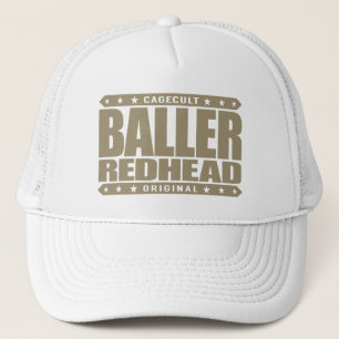 Gorra De Camionero REDHEAD de BALLER - soy levantamiento ardiente de