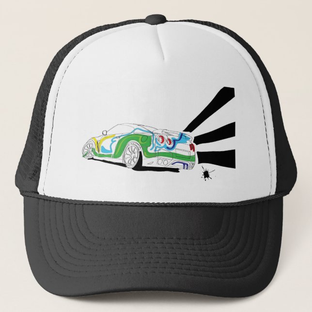 Gorra De Camionero Redlights (Anverso)