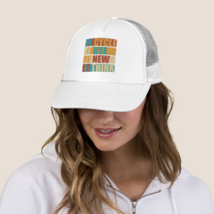 Gorra De Camionero Reducir la reutilización reconsiderar repensar