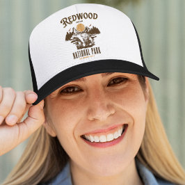 Gorra De Camionero Redwood National Park Vinatage