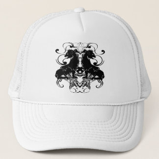 Gorra De Camionero Reelaboración de Leones Vintage con Remolinos