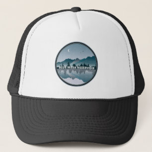 Gorra De Camionero Reflexión Colorado sobre el embalse de Blue Mesa