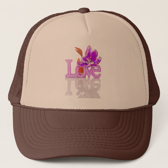 Gorra De Camionero Reflexión del amor (Anverso)