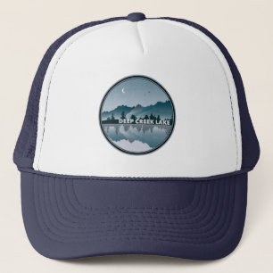 Gorra De Camionero Reflexión sobre el lago Maryland