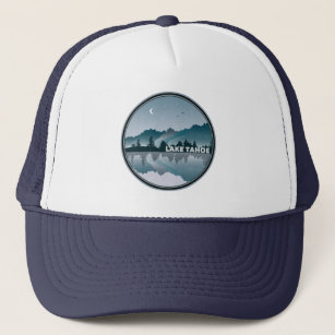 Gorra De Camionero Reflexión sobre el lago Tahoe California Nevada