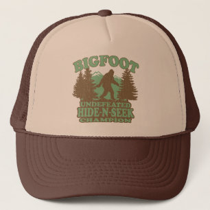 Gorra De Camionero Refrán divertido de BIGFOOT (diseño apenado