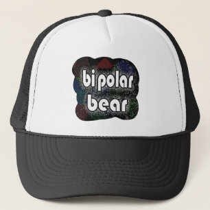 Gorra De Camionero Refranes divertidos del oso bipolar por los
