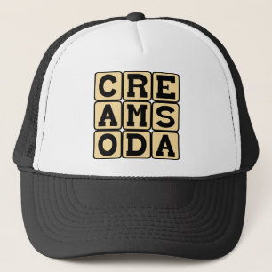 Gorra De Camionero Refresco de Crema de Soda
