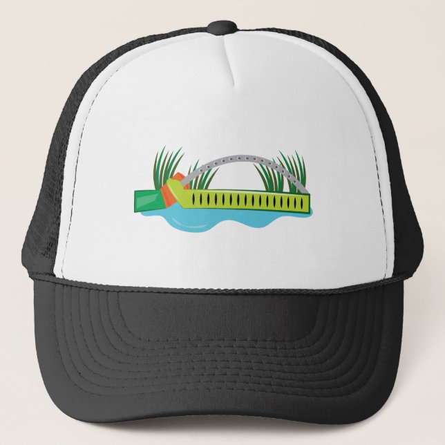 Gorra De Camionero Regadera del césped (Anverso)