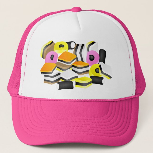 Gorra De Camionero Regaliz Allsorts (Anverso)